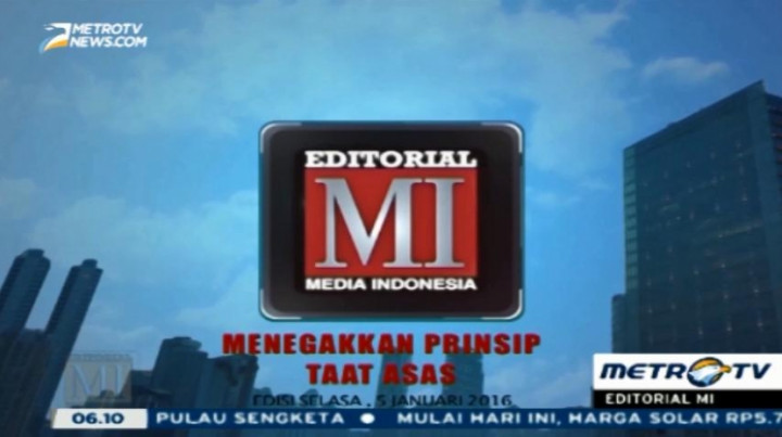 Menegakkan Prinsip Taat Asas