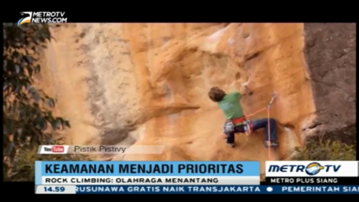 Mengenal Olahraga Ekstrim Panjat Tebing