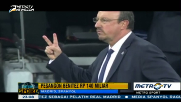 Sederet Penyebab Benitez Dipecat Real Madrid