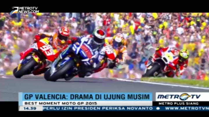 Empat Momen Terbaik MotoGP 2015