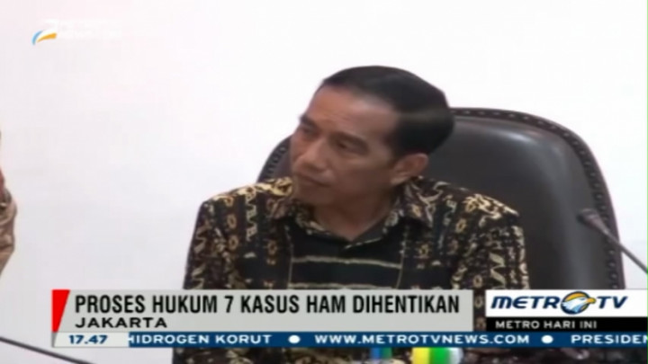 Jokowi akan Beri Amnesti pada 7 Kasus Pelanggaran HAM 