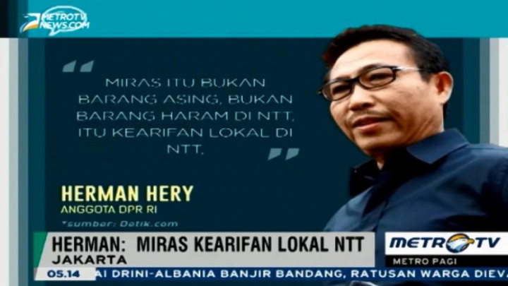 Herman Herry Sebut Miras sebagai Kearifan Lokal Warga NTT