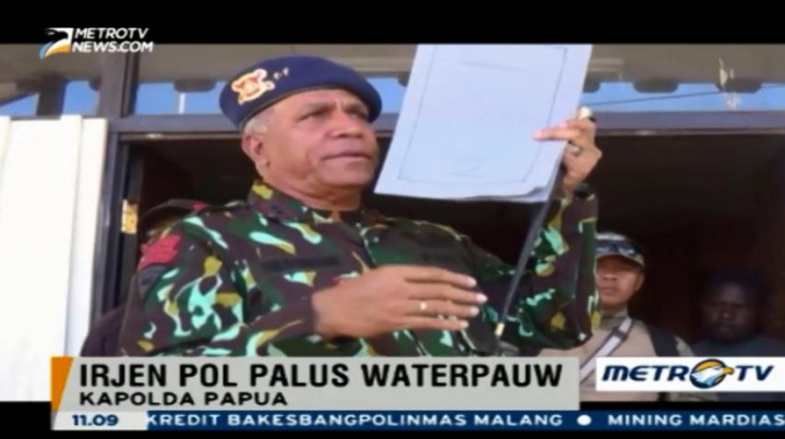 Penandatanganan Kesepakatan Damai di Distrik Sinak, Puncak-Papua