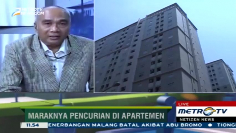 Kasus Pencurian di Apartemen, Kriminolog: Pihak Apartemen Kurang Terbuka