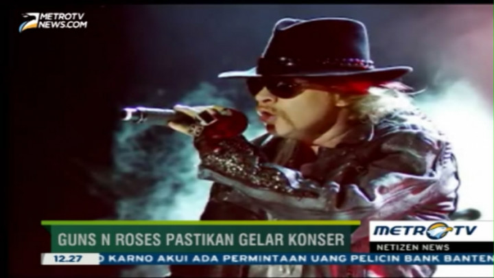 Guns N' Roses akan Reuni di Panggung Coachella 