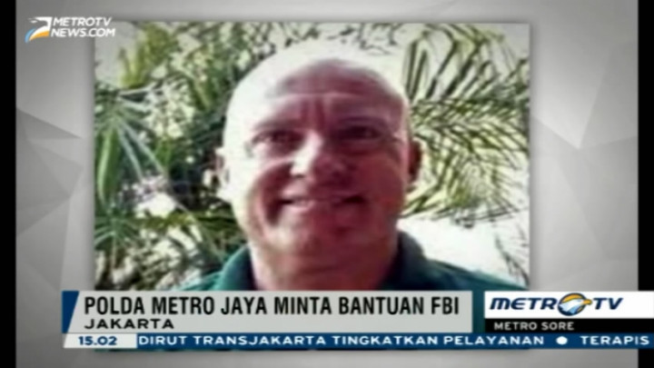 Buru Randall Cafferty, Polda Metro Jaya Kerjasama dengan FBI