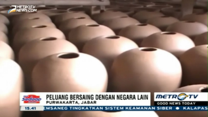  Perajin Keramik Plered Siap Hadapi MEA 
