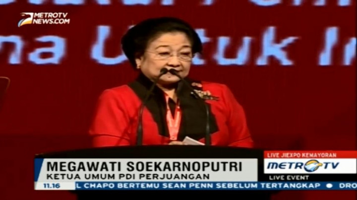 Megawati Kritik Kinerja Kabinet Kerja