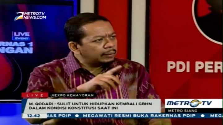 <i>GBHN Sulit Dihidupkan Kembali dalam Kondisi Saat Ini</i> 