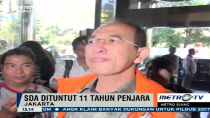 Suryadharma Ali Hadapi Sidang Vonis Hari Ini