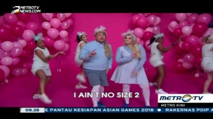  Meghan Trainor dan James Corden Bawakan All About That Change 