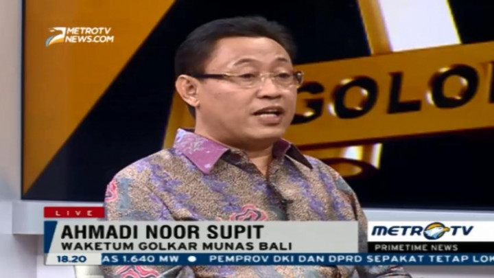 Pengurus Golkar Munas Bali Mulai Tinggalkan Ical?