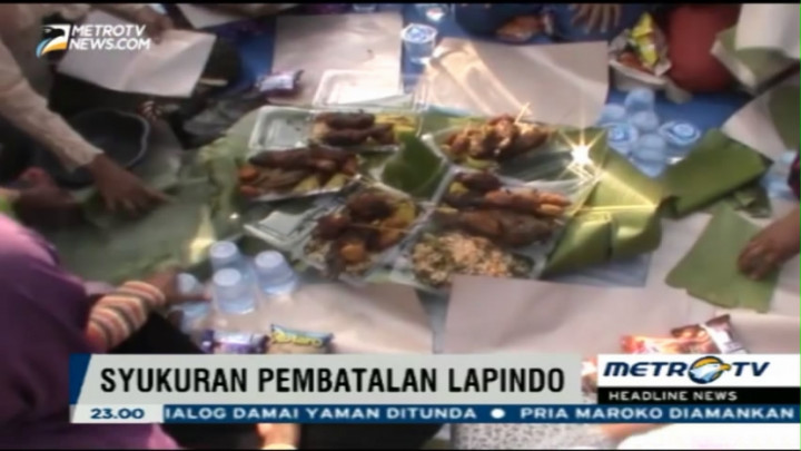 Pengeboran Sumur Baru Lapindo Dihentikan, Warga Gelar Syukuran