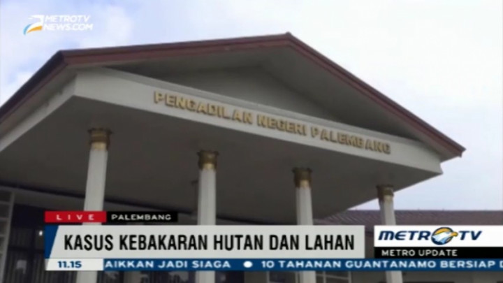 Tolak Gugatan KLHK, Hakim PN Palembang Dilaporkan ke KY