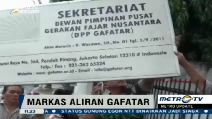 Sejumlah Kantor Sekretariat Gafatar Ditutup