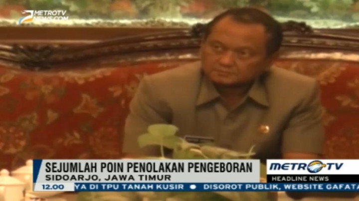  Bupati Sidoarjo Minta Pengeboran Lapindo Dikaji Ulang