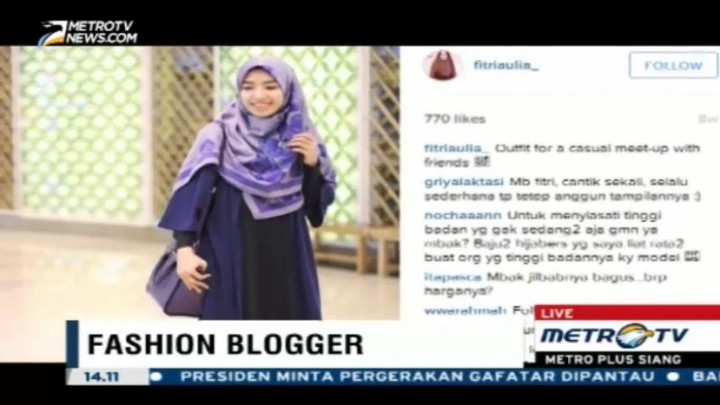  Fitri Aulia, Inspirasi Fashion Muslimah 