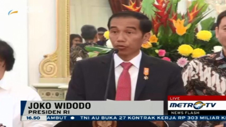 Jokowi Umumkan Pimpinan Badan Restorasi Gambut 