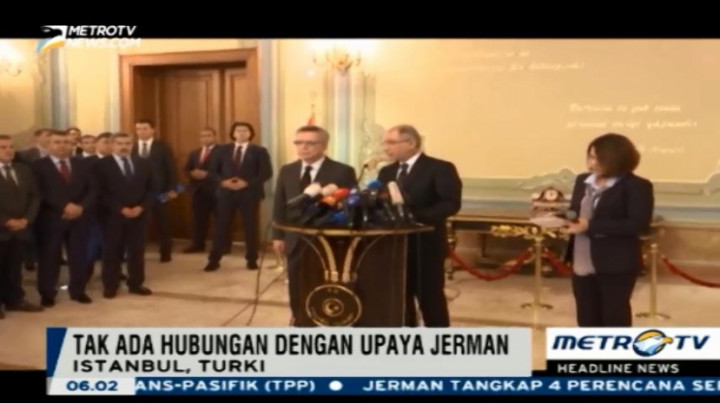 Mendagri Jerman: Bom Turki tak Ada Hubungan Upaya Jerman Perangi Terorisme