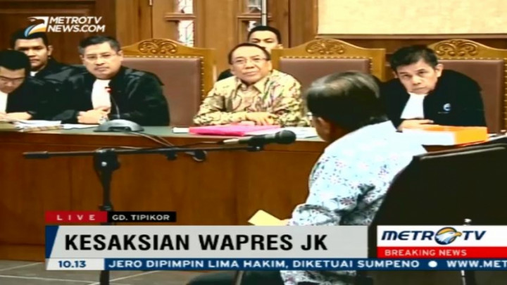 Alasan Jero Wacik Hadirkan JK sebagai Saksi