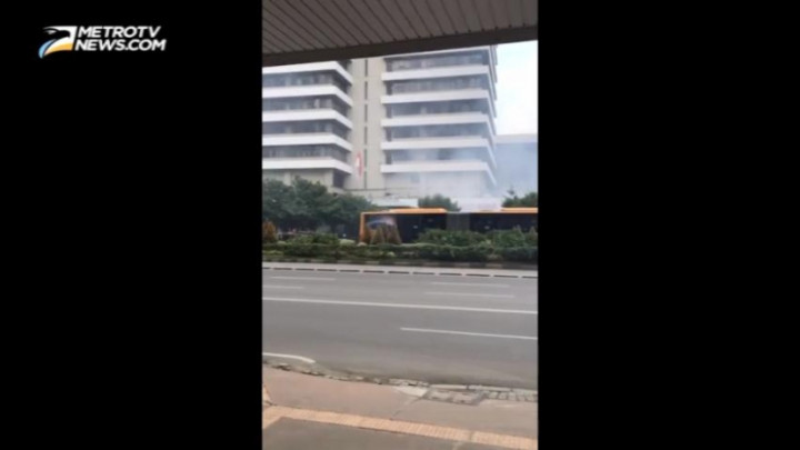 Detik-detik Pascaledakan di Wilayah Sarinah 