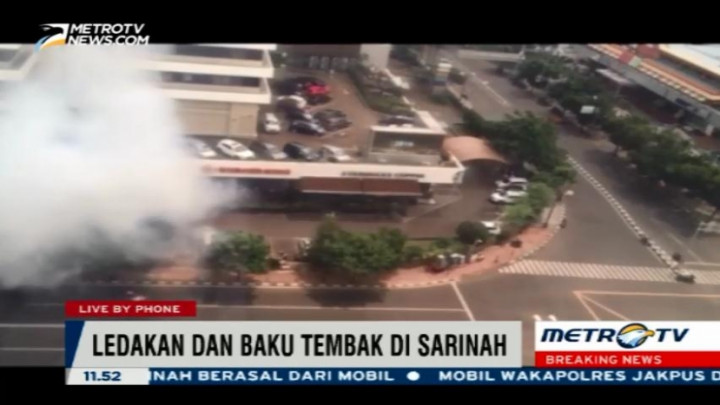 Kronologis Ledakan Kawasan Sarinah Menurut Saksi Mata