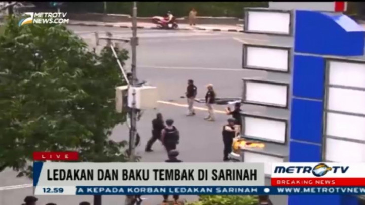 Ledakan Sarinah Makan Enam Korban