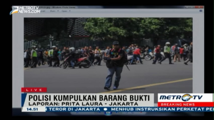  Inilah Terduga Pelaku Teror di Jalan Thamrin 