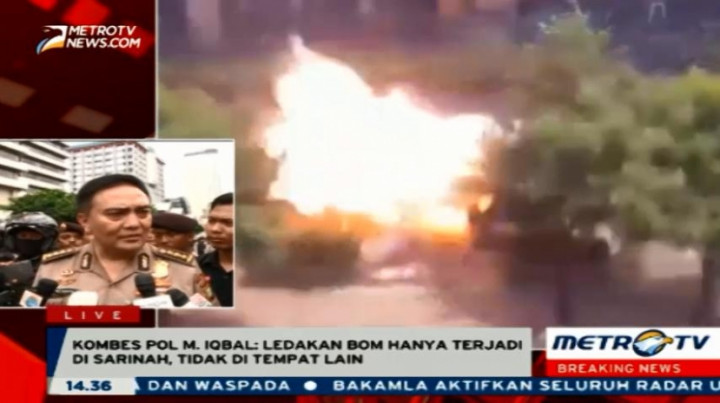 Polisi: Diduga Karena Ada Simbol Tertentu, Kafe Starbucks Jadi Sasaran Teror