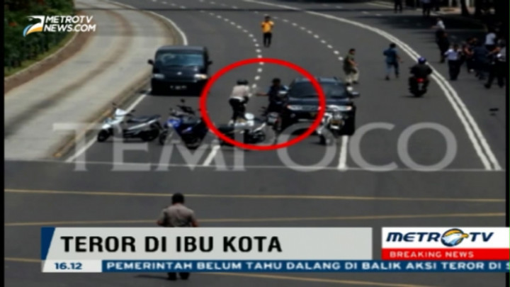 Kumpulan Foto Pelaku Tembak Polisi di Jalan Thamrin 