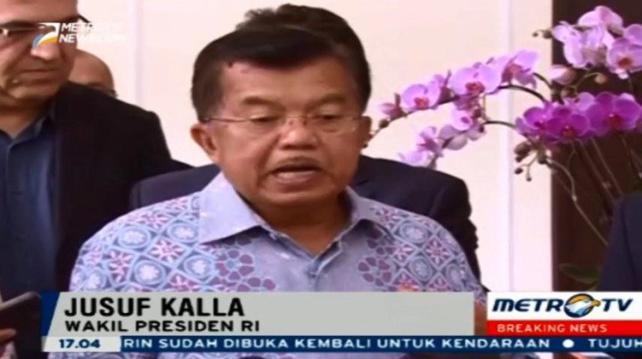 JK Bantah Pemerintah Kecolongan dalam Teror Sarinah