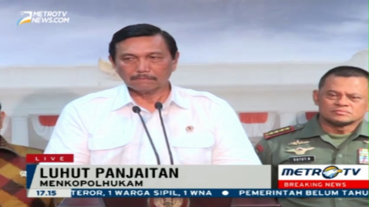 Menkopolhukam Telah Waspadai Aksi Teror Sejak Desember 