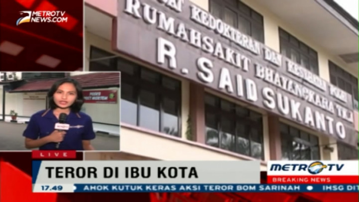 Tim Inafis Masih Identifikasi 7 Korban Tewas Teror Sarinah