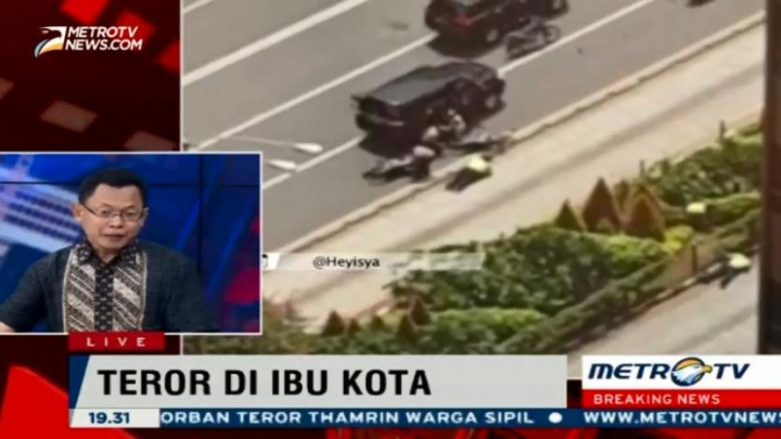 Penyebab Teror Sarinah Tak Seheboh Teror Serupa di Luar Negeri