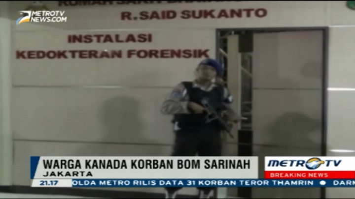 Warganya Tewas, Dubes Kanada Datangi RS Polri 