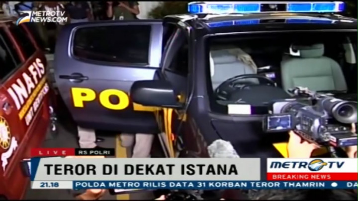 Semua Korban Tewas Teror Sarinah Berjenis Kelamin Laki-laki