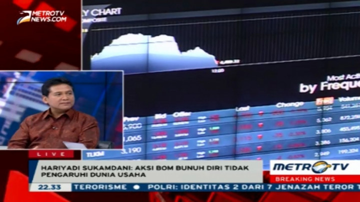 Apindo Nilai Anjloknya Rupiah Tak Murni karena Teror Sarinah