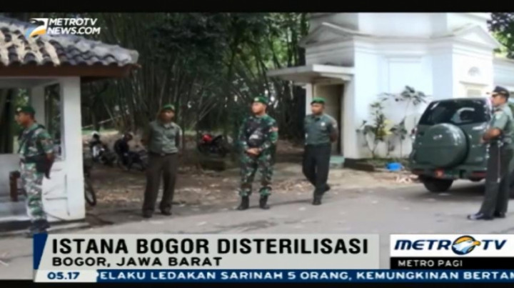 Pascaledakan Bom di Sarinah, Istana Bogor dan Kebun Raya Bogor Disterilkan