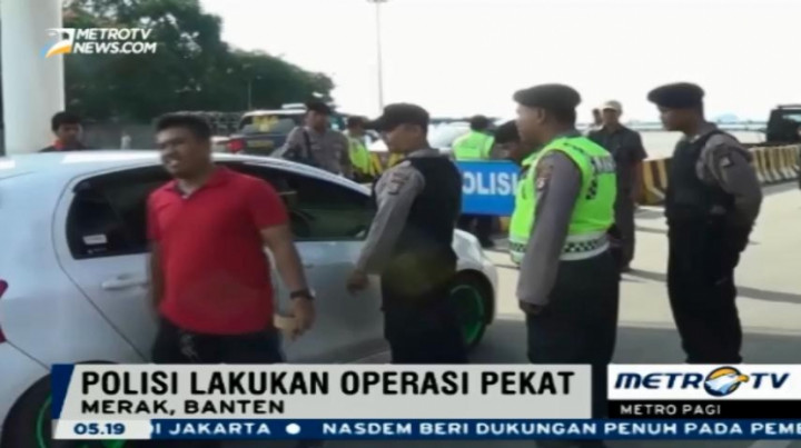Petugas Berlakukan Pelabuhan Merak Siaga 1
