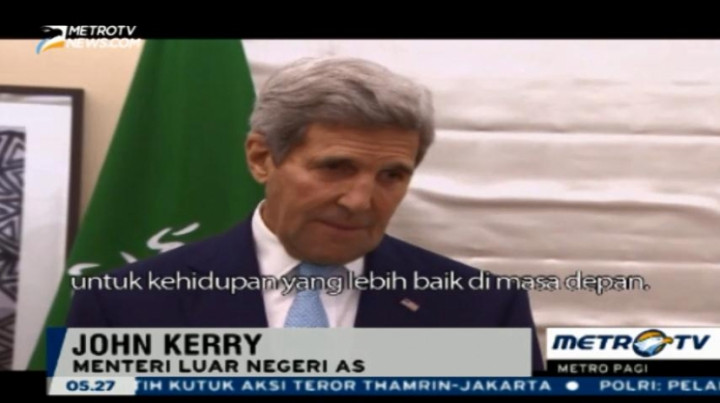 John Kerry Kutuk Aksi Terorisme di Jakarta