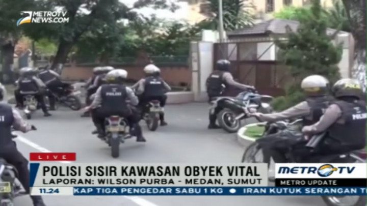  Pengamanan Bandara Kualanamu Diperketat 