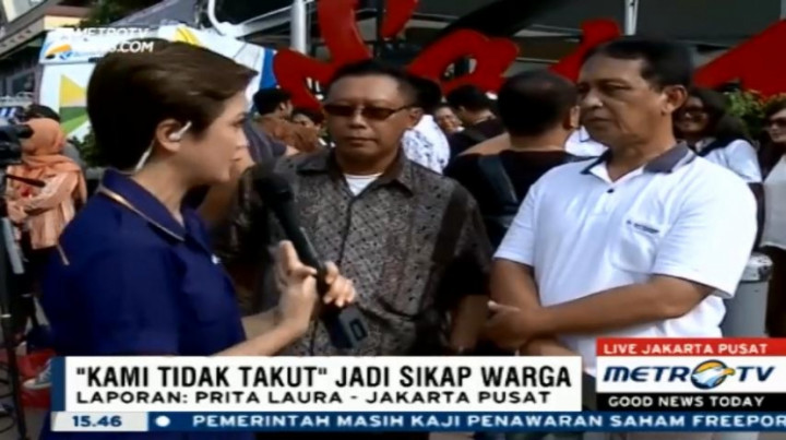 Pascateror, Dua Warga Bandung Ini Datangi Lokasi Kejadian