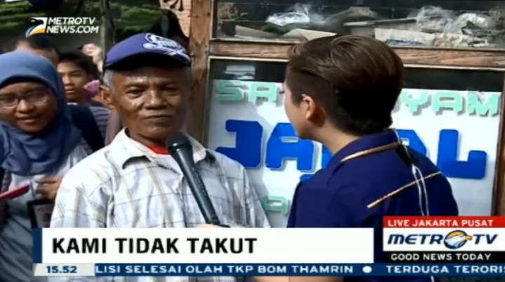 Cerita Tukang Sate yang Makin Laris Setelah Teror Bom Thamrin