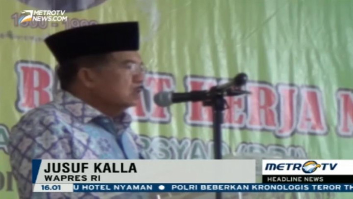 JK Ajak Masyarakat Bersatu Tangkal Radikalisme 