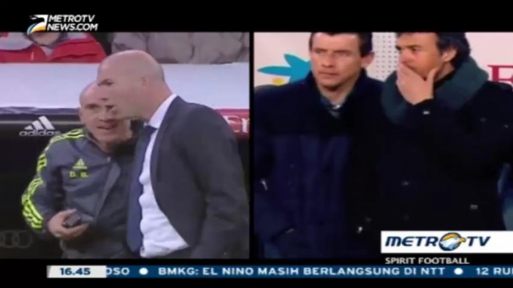 Menanti Duel Panas Zidane vs Enrique