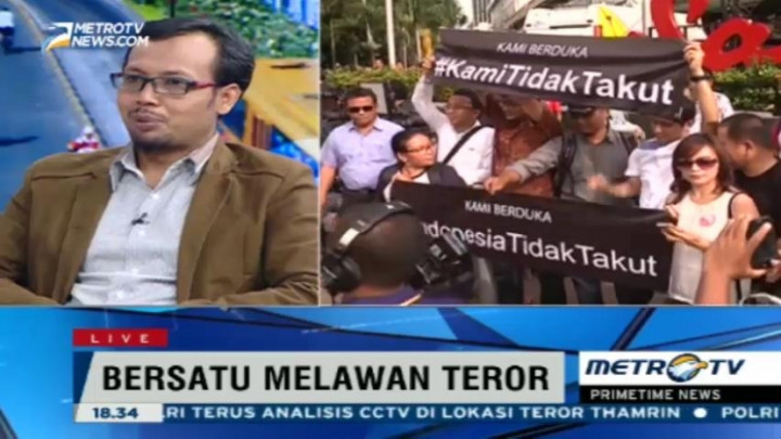 Pengamat: Tujuan Teror di Thamrin untuk Tonjolkan Eksistensi ISIS