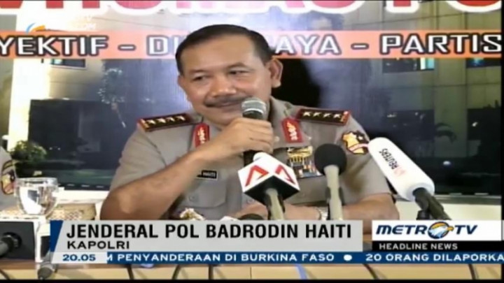 Kapolri Ungkap Aliran Dana Teror Bom Thamrin