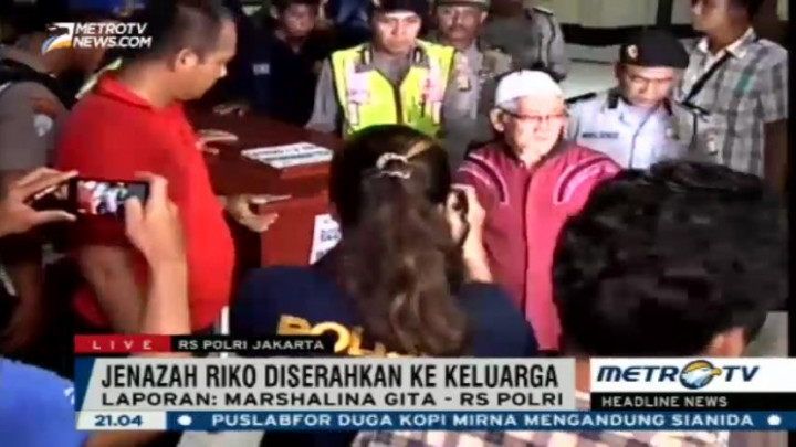 Jenazah Riko Diserahkan ke Keluarga