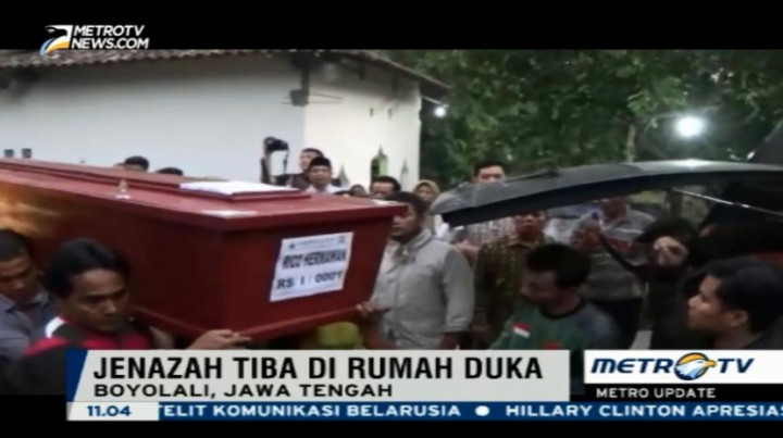 Korban Ledakan Bom Sarinah Tiba di Rumah Duka