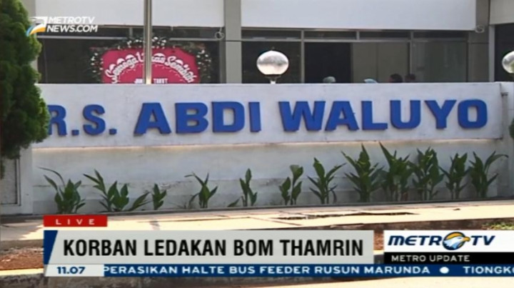 Kondisi 5 Korban Teror Bom Thamrin Berangsur Membaik